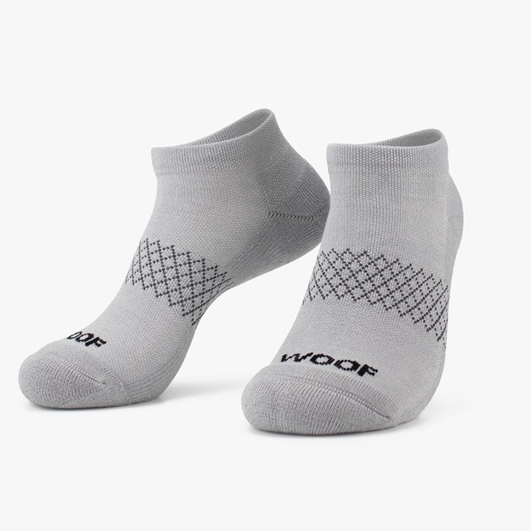Grey Bamboo Ankle Compression Socks
