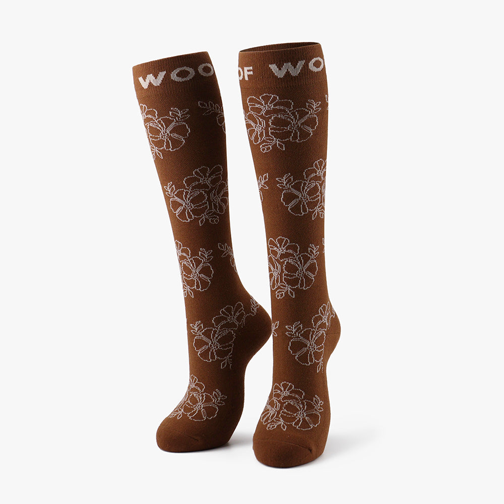 Vintage Dreams Bamboo Compression Socks 6 Pack